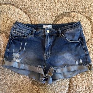 Women's Blue Jean Shorts